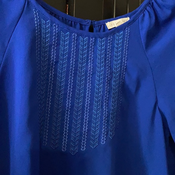 Copper Key Blue Pullover Top - Picture 2 of 7